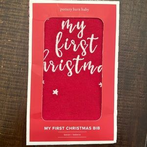 My first Christmas bib